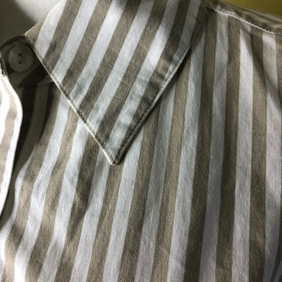 Woman’s New Raffael Striped 3/4 Length Sleeve Top - Picture 4 of 15